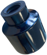 Black 110mm Soil Pipe Adapter Reducer to 40mm Waste Pipe Pushfit Rubber