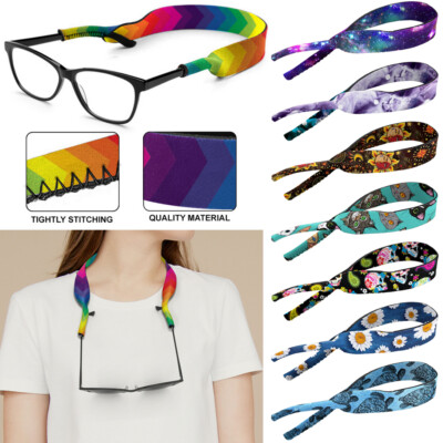 Sunglasses Strap Eyewear Retainer Neck Cord Eyeglass Glasses Lanyard Holder 