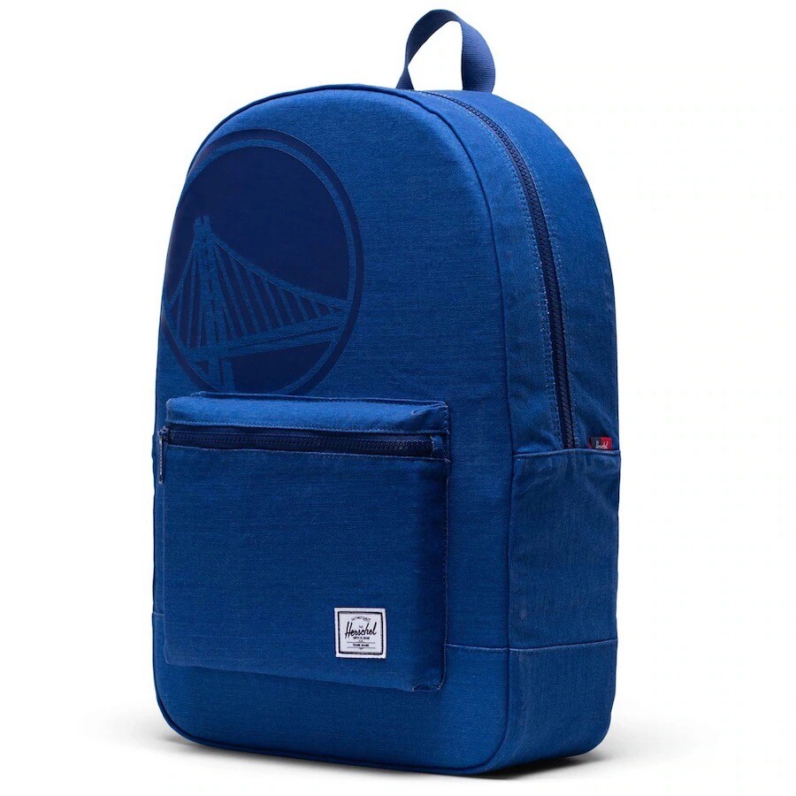 Herschel Supply Co NBA Golden State Warriors Cotton Casuals Daypack Backpack NWT