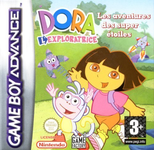 DORA  L'EXPLORATRICE  :  LES AVENTURES DES SUPER ETOILES   pour GAME BOY ADVANCE