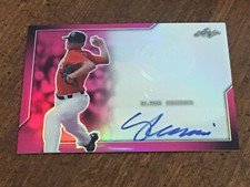 SLADE CECCONI 2017 LEAF PERFECT GAME AUTOGRAPH CARD #3/20 Dbacks GUARDIANS