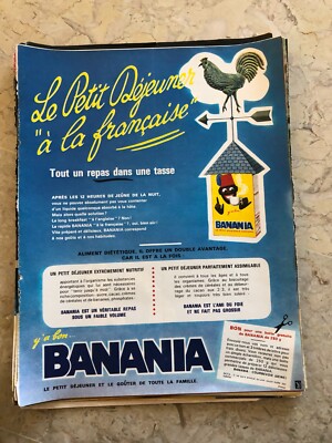 Ancienne Cuisine En Tôle Années 60 - Jouet épicerie Vintage Banania, Comme Mamie