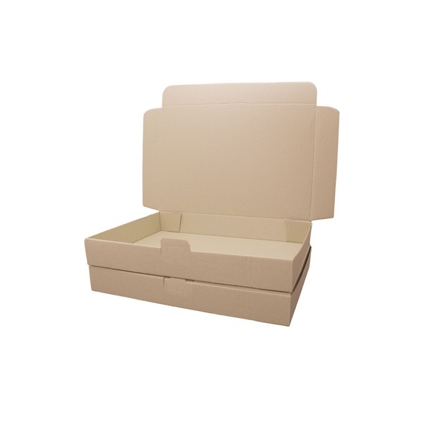 100 Maxibrief Kartons Schachteln 240 X 160 X 50 Mm Din A5 Warensendung Braun-image