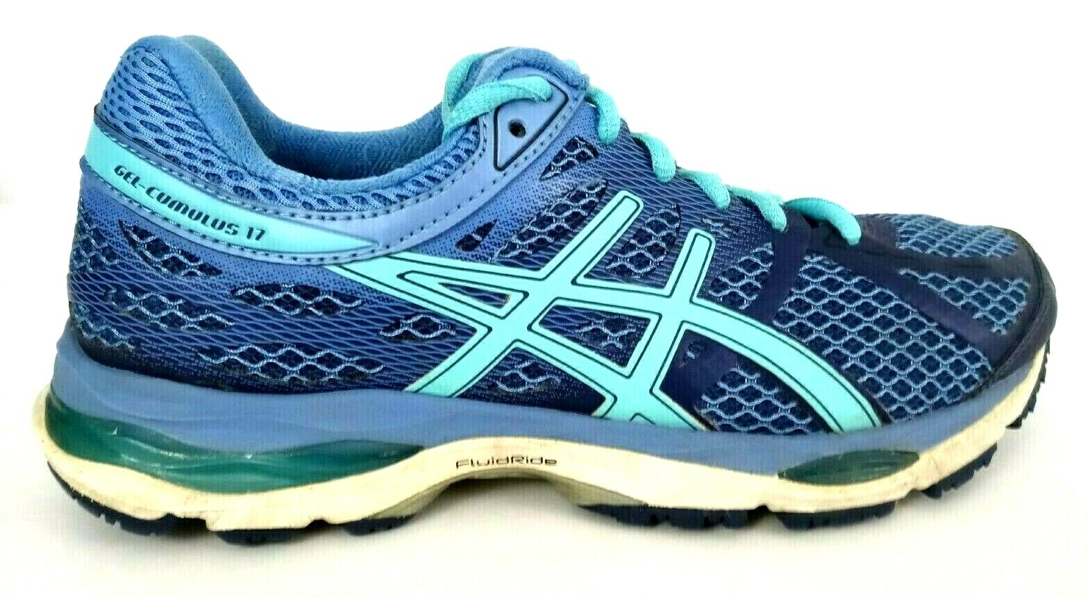 Asics Fluid Ride Gel-Cumulus 17 Women's Size 7 Running Walking Shoe ...