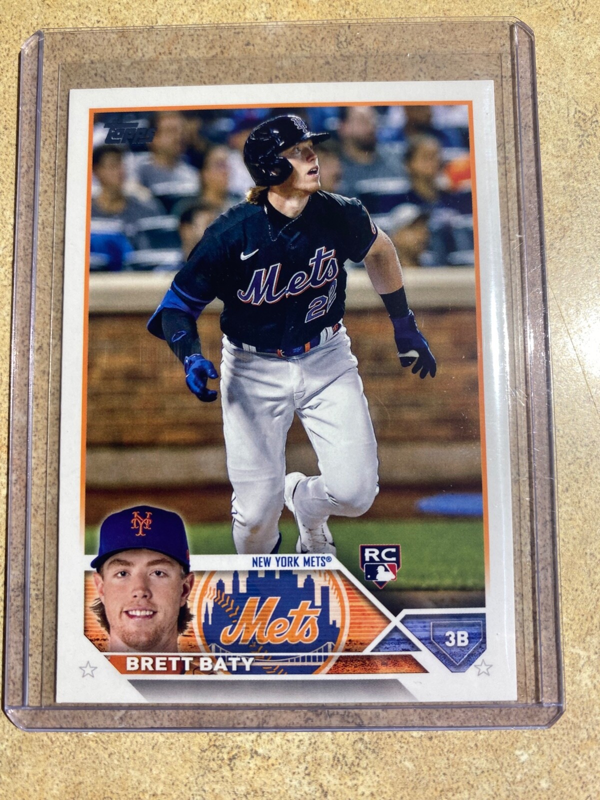 2023 Topps Series 1 Brett Baty RC #89 - Mets