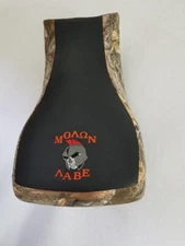 CAN AM BOMBARDIER TRAXTER CAMO GRIPPER SEAT COVER MOLON LABE 