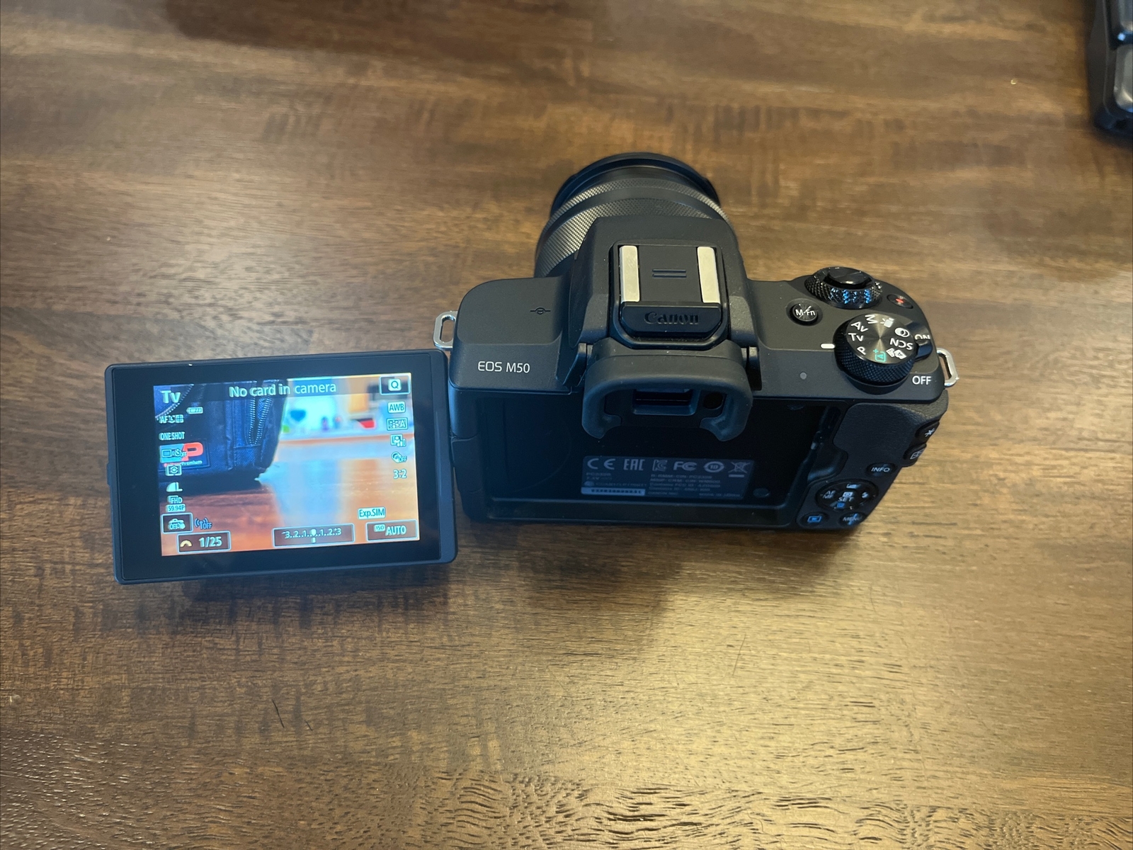 MINT Canon EOS M50 24.1 MP Mirrorless Camera (Kit with EFM 1545mm