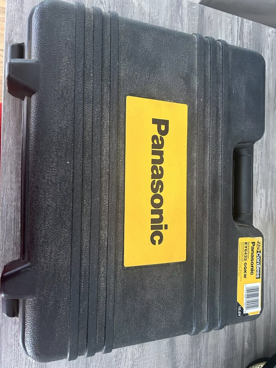 PANASONIC EY6432 15.6V Drill Driver in Case W Battery And Charger