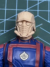 1/12 Cómics Sin Pintar Star-Lord Peter Quill Cabeza Esculpida Ajuste 6"" ML Figura Cuerpo