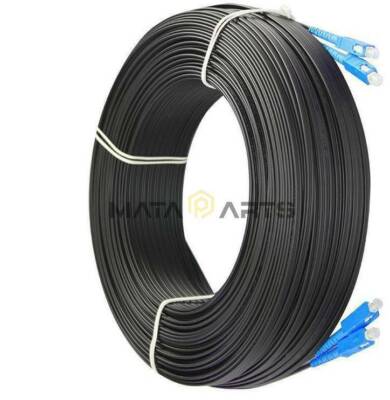 400M Outdoor SC SM Duplex FTTH Drop Patch Cord SC G657 Fiber Optic Cable Jumper 
