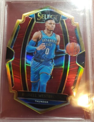 2018-19 Panini Select - Premier Level Russell Westbrook #198 