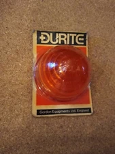 ROUND BEEHIVE AMBER INDICATOR LIGHT LENS BMC CLASSIC CAR - LUCAS L594 / DURITE