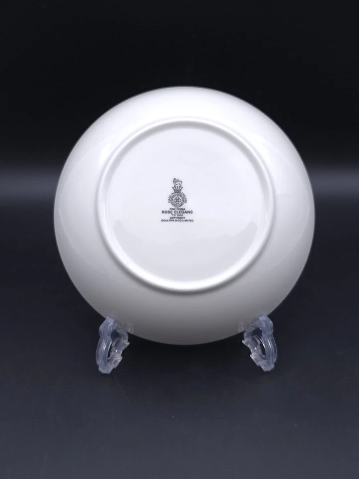 Royal Doulton Rose Elegans Cereal Bowl 1st Quality - Image 4 of 4