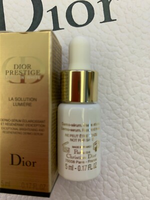 DIOR PRESTIGE Light-in-White LA Solution Lumiere Serum 5ml | eBay