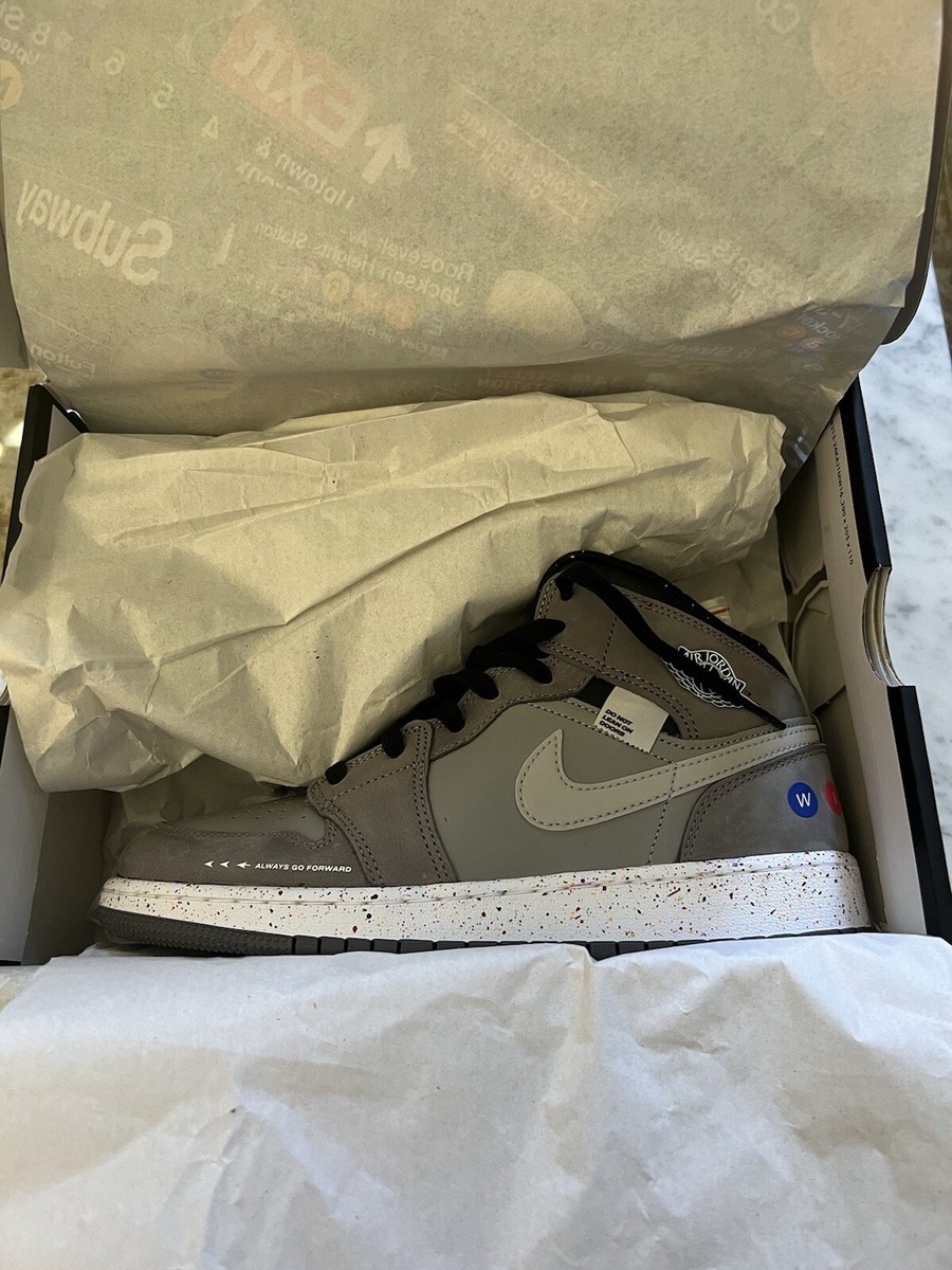 Size 6Y/7.5W - Air Jordan 1 Mid Wings 'NYC Subway' (2024) *NEW