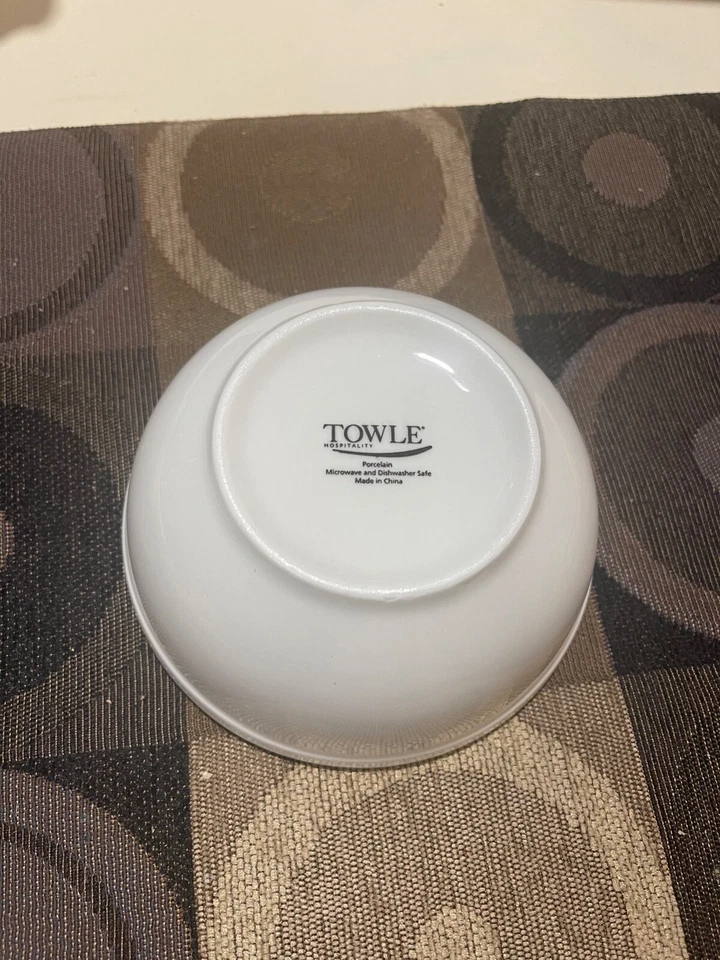 Conjunto de 6 tigelas de porcelana para hospitalidade (5 1/2") para todos os fins - NOVO...! - Imagem 4 de 4