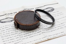 Nikon 52mm Close-Up Attachment Lens No. 0 w/ leather case manual 0.7 Diopter