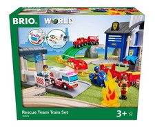 BRIO World 36025 Rescue Team Set 36025 :Total 44 Pieces set