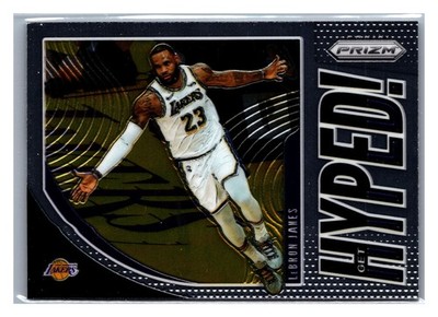 2019-20 Panini Prizm Get Hyped! #2 LeBron James