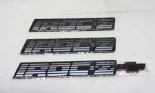 Emblem Set For 82-92 Camaro Iroc Silver Gray Ground Efect Rh Lh Side Rear New
