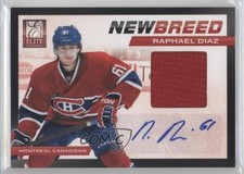 2011 Panini Elite New Breed Materials Signatures 48/50 Raphael Diaz #33 Auto 0f3