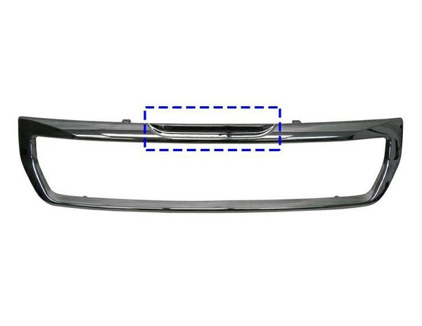 Rahmen FÜR Gitter Grill Vorne FÜR Peugeot Partner 2015-2018 Verchromt-image