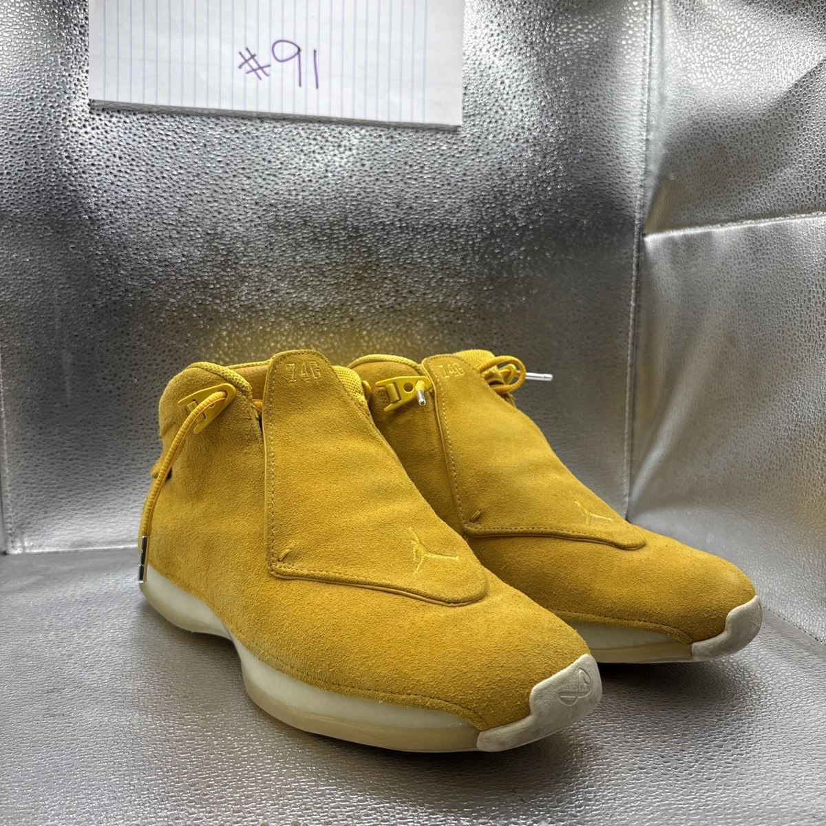 Las mejores ofertas en Jordan 18 Retro Yellow Suede | eBay