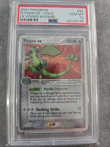 Pokemon Card Flygon EX 94/108 EX Power Keepers 2007 Mint PSA 10