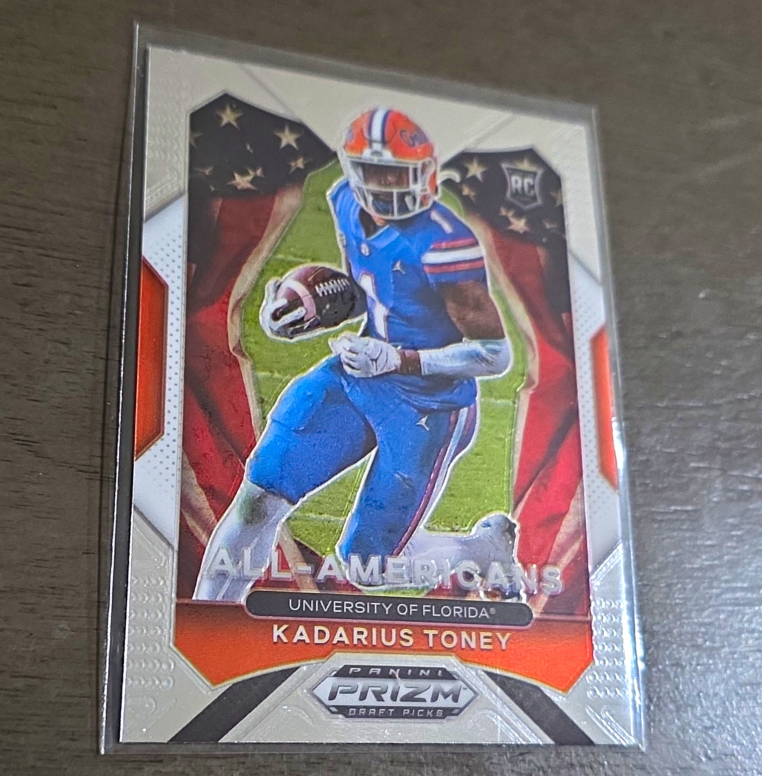 Panini 2021 Prizm Draft Picks Rookie Kadarius Toney All-Americans #195