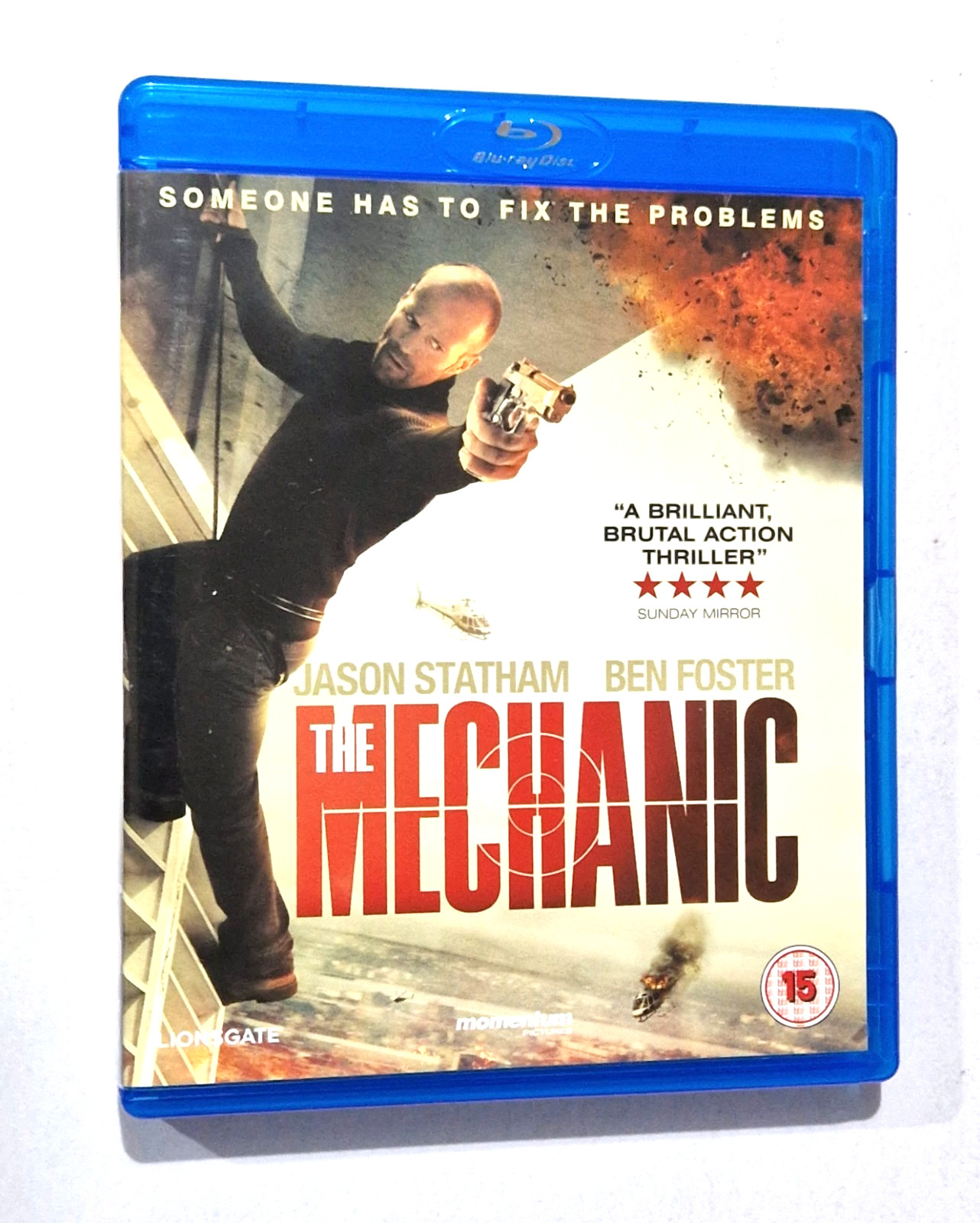 The Mechanic BLU RAY Starring Jason Statham