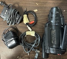Vintage Sony Handycam CCD-FX330 and Accessories Lot Untested 