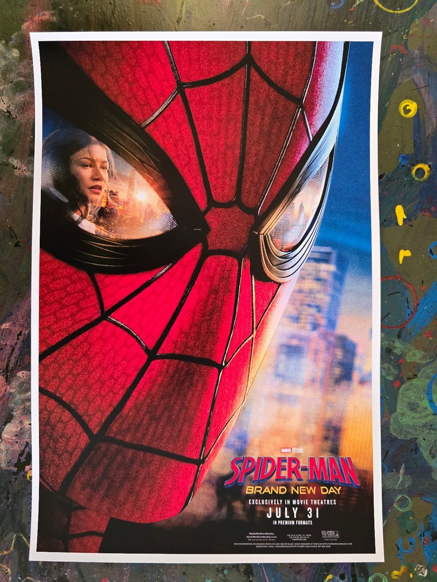 2026 Marvel Spider-Man Brand New Day Movie Poster 11 x 16.5 Tom