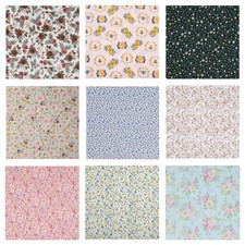 Apparel Fabric Price By the Yard Various Styles New Floral Theme