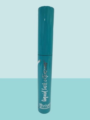 THRIVE CAUSEMETICS LIQUID LASH MASCARA CRYSTAL BROWN BLACK 0.38 OZ NWOB