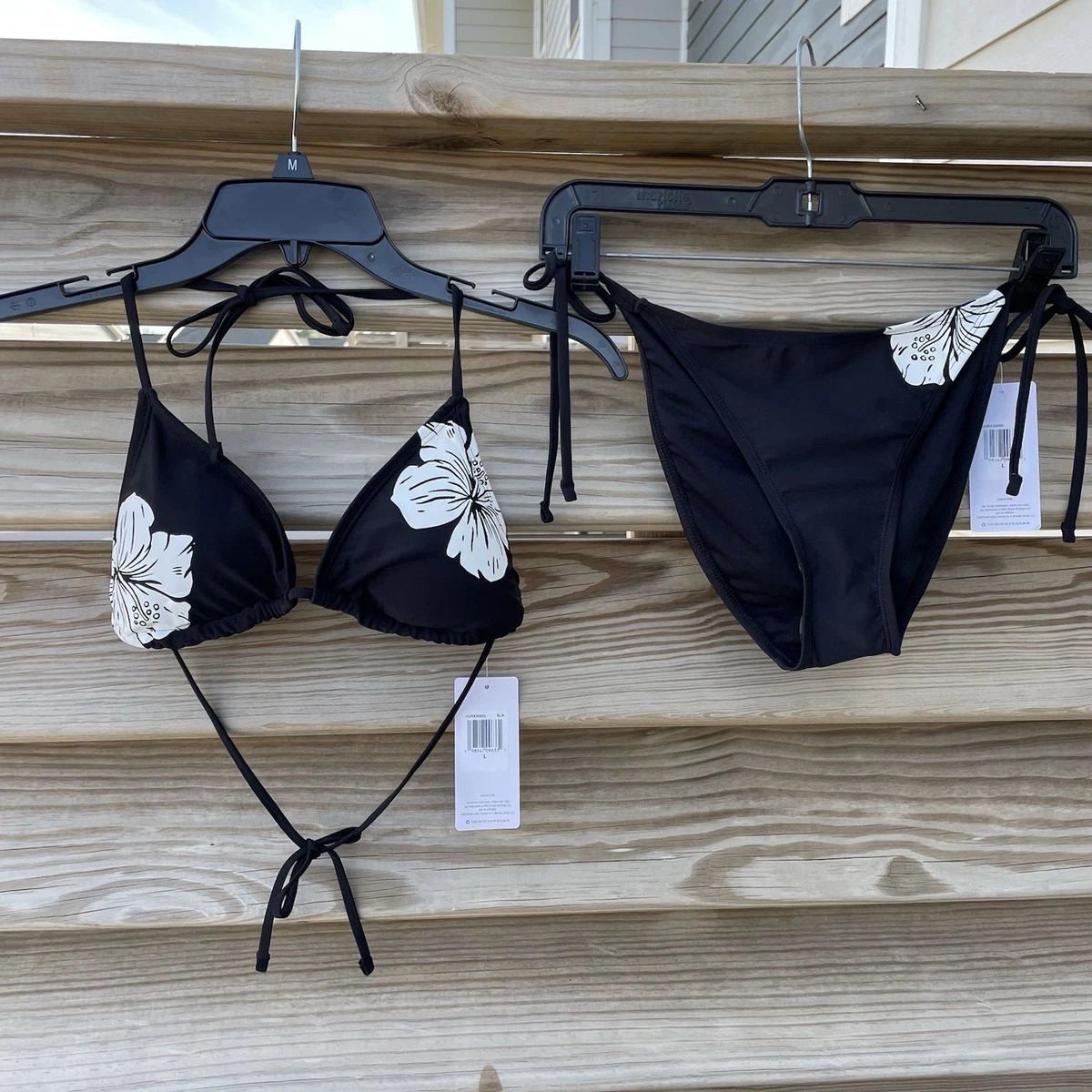 Hurley Top Bikini da Donna Revo Bralette Tinta Unita