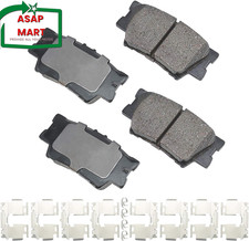 Akebono-act1212a Ultra-premium Ceramic Rear Disc Brake Pads Akebono-act1212a Ultra-premium Ceramic Rear Disc Brake Pads