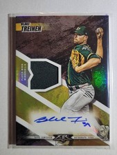 2019 Topps Fire Blake Treinen 10/25 Auto Patch FAP-BT
