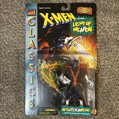 VINTAGE 1996 Marvel X-Men NIGHTCRAWLER Action Figure Classics X Men NEW MOC