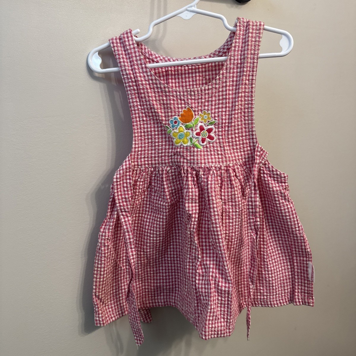 Vintage 90s Healthtex Gingham Dress Cottagecore Y2K Easter Pink Vintage 90s Healthtex Gingham Dress Cottagecore Y2K Easter Pink
