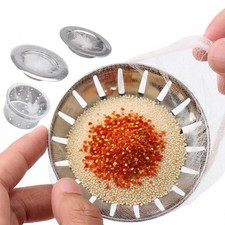200 PCS Kitchen Disposable Mesh Sink Strainer Bags, Anti-Clogging Drain Filte...