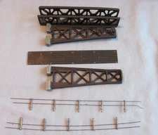 Vintage Authenticast HO Scale All Cast Metal Signal Bridge Kit Unused
