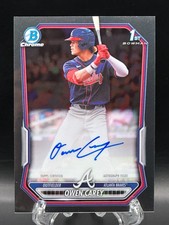 Owen Carey 2026 Bowman Chrome Prospect Auto 1st #CPA-OC Braves