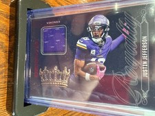 2025 Panini Rookies & Stars - Royalty Justin Jefferson #R-JJN (MEM)