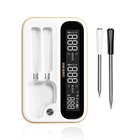 Wiresless BBQ Thermometer Meat Cooking Outdoor Dual Probes Bluetooth WiFi Combo