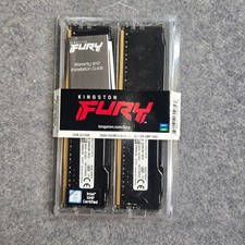 New open Kingston FURY Beast 32GB 2x16GB DDR4 3600MT/s Desktop RAM KF436C18BBK2