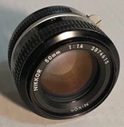 NIKON NIKKOR 50mm F 1.4 AIS Manual Focus Lens