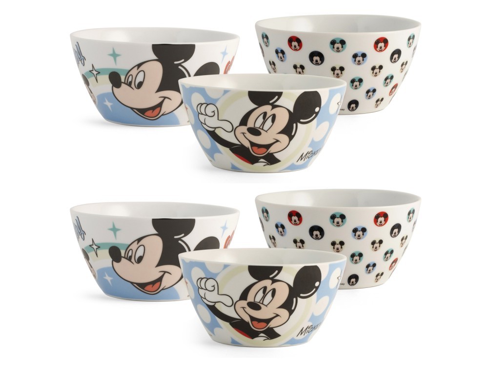 Home Set 6 Mickey Boli Surething CC 630, Porcelain, Diamond