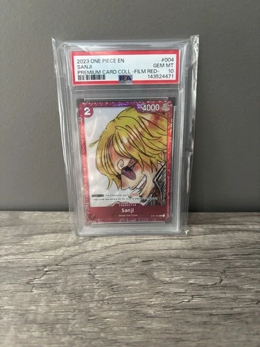 Sanji (Premium Card Collection -ONE PIECE FILM RED Edition-) ST01-004 PSA 10