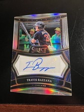 2025 Panini Select - Prizm silver Autograph Travis Bazzana Cleveland Prospect 2B