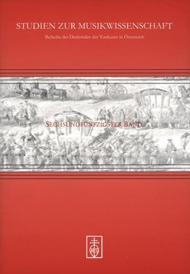 Buch: Studien zur Musikwissenschaft 56: Feste, Theophil Antonicek, Eybl, Martin